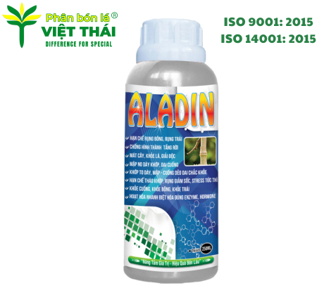 ALADIN - HẠN CHẾ THÁO KHỚP, NGĂN HÌNH THÀNH TẦNG RỜI - GIẢM SỐC, GIẢM STRESS CHO CÂY, KHỎE  CUỐNG, CHỐNG RỤNG BÔNG VÀ TRÁI