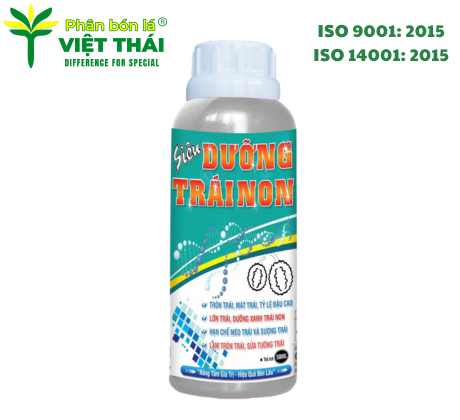 SIÊU DƯỠNG TRÁI NON SẦU RIÊNG - TRÒN TRÁI, LỚN TRÁI, DƯỠNG XANH TRÁI NON, HẠN CHẾ MÉO TRÁI VÀ SƯỢNG TRÁI