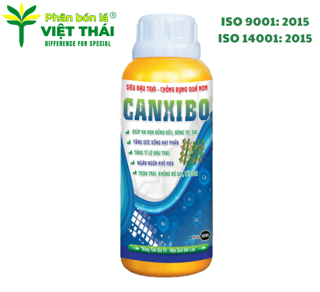 CANXI BO - CHỐNG NỨT TRÁI, THỐI TRÁI, MÉO TRÁI SẦU RIÊNG, ĐẬU BÔNG, ĐẬU TRÁI SẦU RIÊNG
