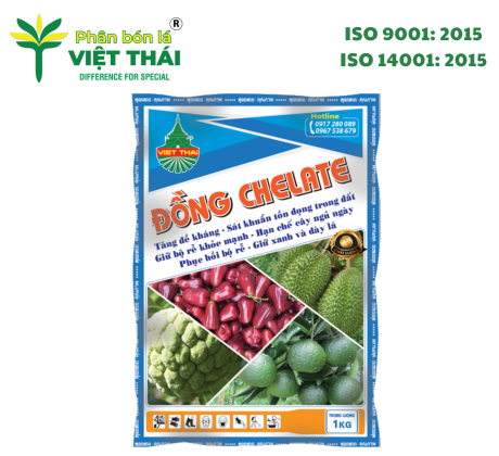 ĐỒNG CHELATE - VI LƯỢNG ĐỒNG, SÁT KHUẨN SẠCH VƯỜN