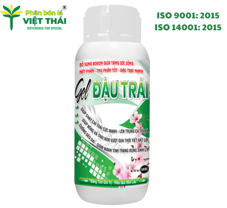 GEL ĐẬU TRÁI -  CHỐNG RỤNG HOA, CHỐNG RỤNG TRÁI NON, NGĂN NGỪA RỤNG SINH LÝ CÂY TRỒNG